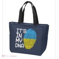 It's In My DNA Ukraine Fingerprint Tote Bag thumb 3