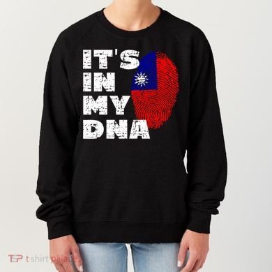 Its In My Dna Taiwan Flag Gift Women's Sweatshirt