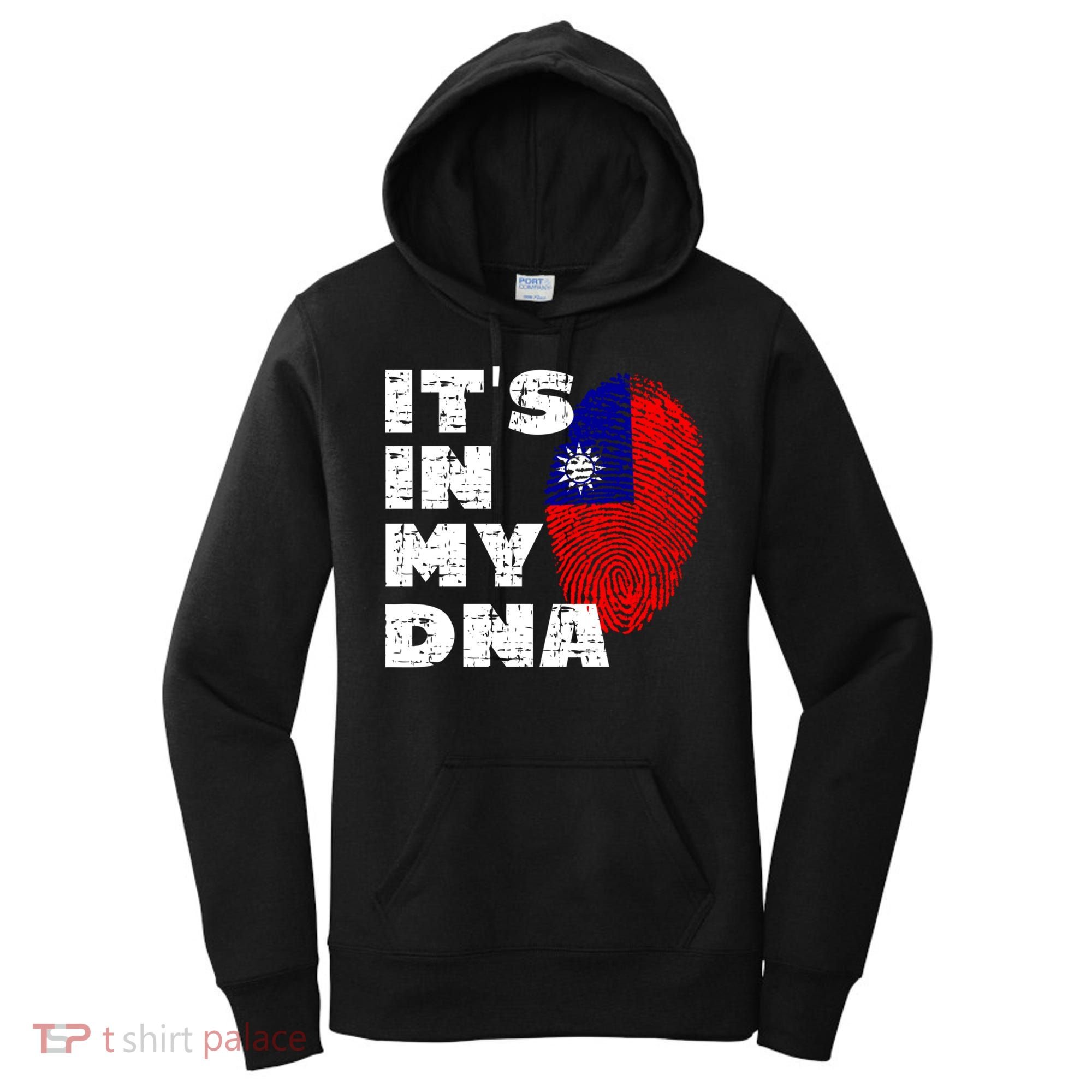 Its In My Dna Taiwan Flag Gift Women's Hoodie