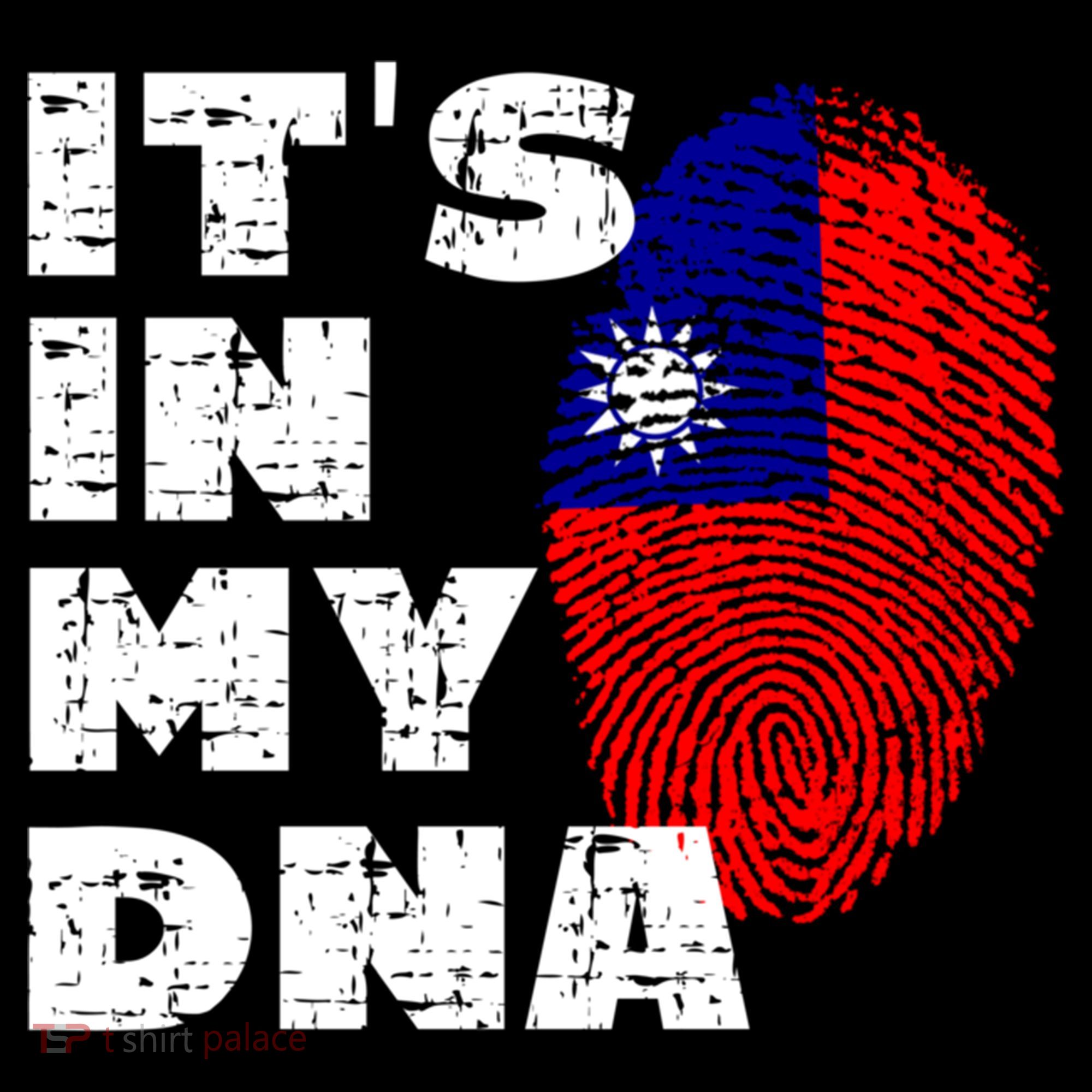 Its In My Dna Taiwan Flag Gift Ornament