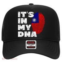Its In My Dna Taiwan Flag Gift Hat thumb 0