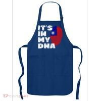 Its In My Dna Taiwan Flag Gift Apron thumb 0