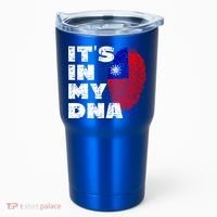 Its In My Dna Taiwan Flag Gift Tumbler thumb 0