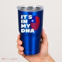 Its In My Dna Taiwan Flag Gift Tumbler thumb 2