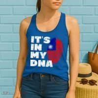 Its In My Dna Taiwan Flag Gift Women's Tank Top thumb 2