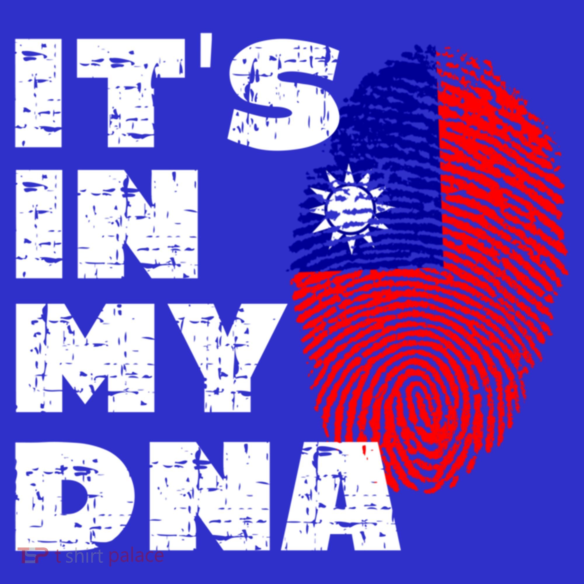 Its In My Dna Taiwan Flag Gift Women's Tank Top