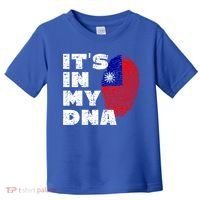 Its In My Dna Taiwan Flag Gift Toddler T-Shirt thumb 0