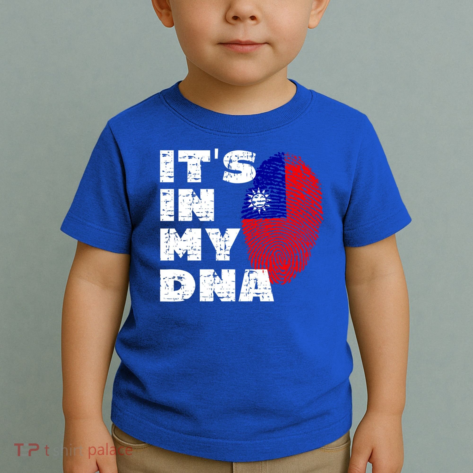 Its In My Dna Taiwan Flag Gift Toddler T-Shirt