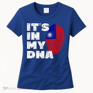 Its In My Dna Taiwan Flag Gift Women's T-Shirt