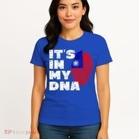 Its In My Dna Taiwan Flag Gift Women's T-Shirt thumb 4