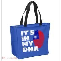 Its In My Dna Taiwan Flag Gift Tote Bag thumb 2