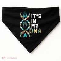 ItS In My Dna Indigenous PeopleS Day Native American USA-Made Doggie Bandana thumb 0
