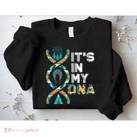 ItS In My Dna Indigenous PeopleS Day Native American Sweatshirt thumb 2