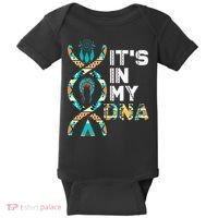 ItS In My Dna Indigenous PeopleS Day Native American Baby Bodysuit thumb 0