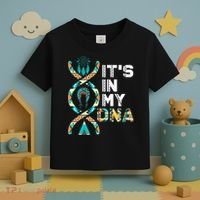 ItS In My Dna Indigenous PeopleS Day Native American Toddler T-Shirt thumb 3
