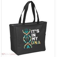 ItS In My Dna Indigenous PeopleS Day Native American Tote Bag thumb 2