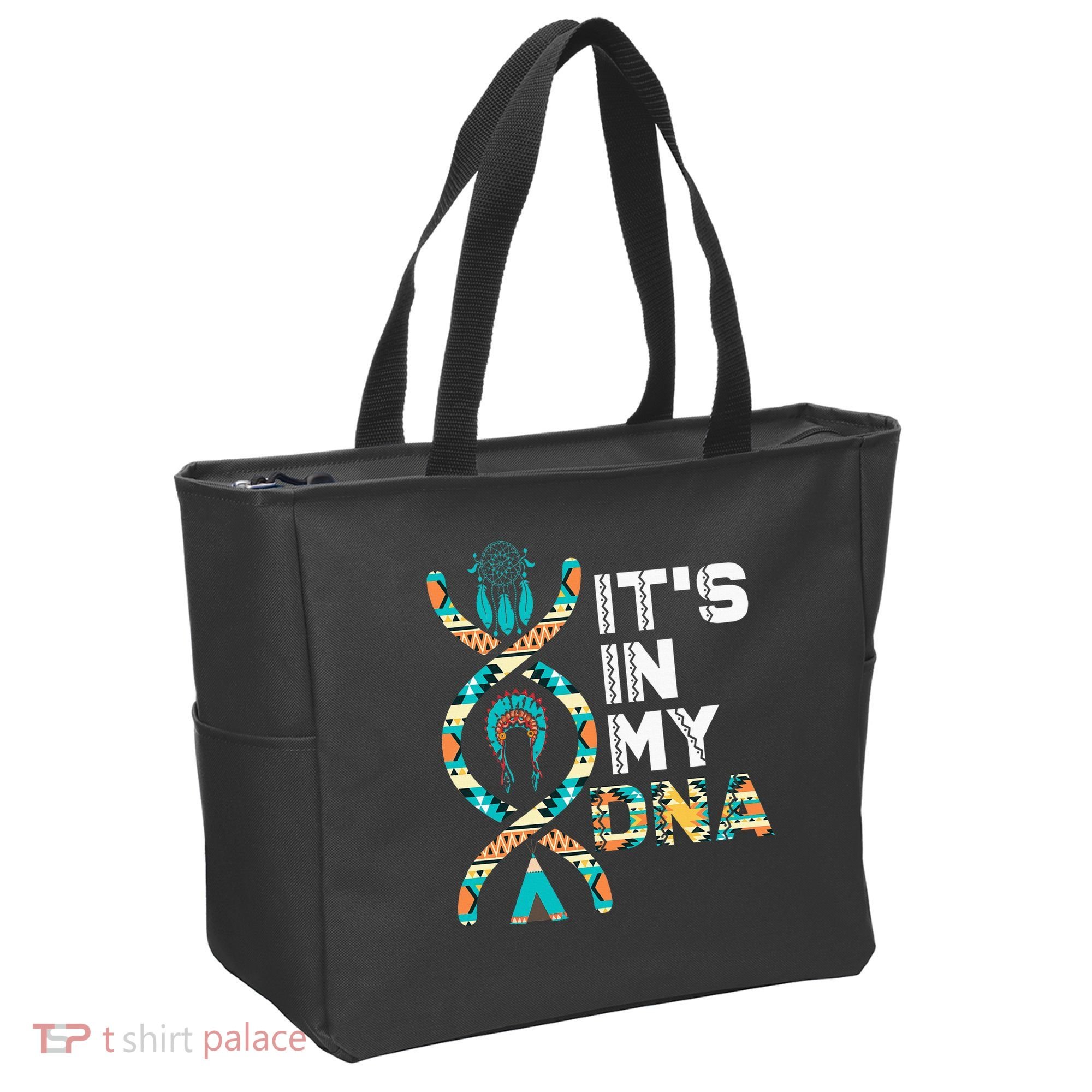 ItS In My Dna Indigenous PeopleS Day Native American Tote Bag