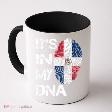 IT'S IN MY DNA Dominican Republic Flag Pride Gift Coffee Mug