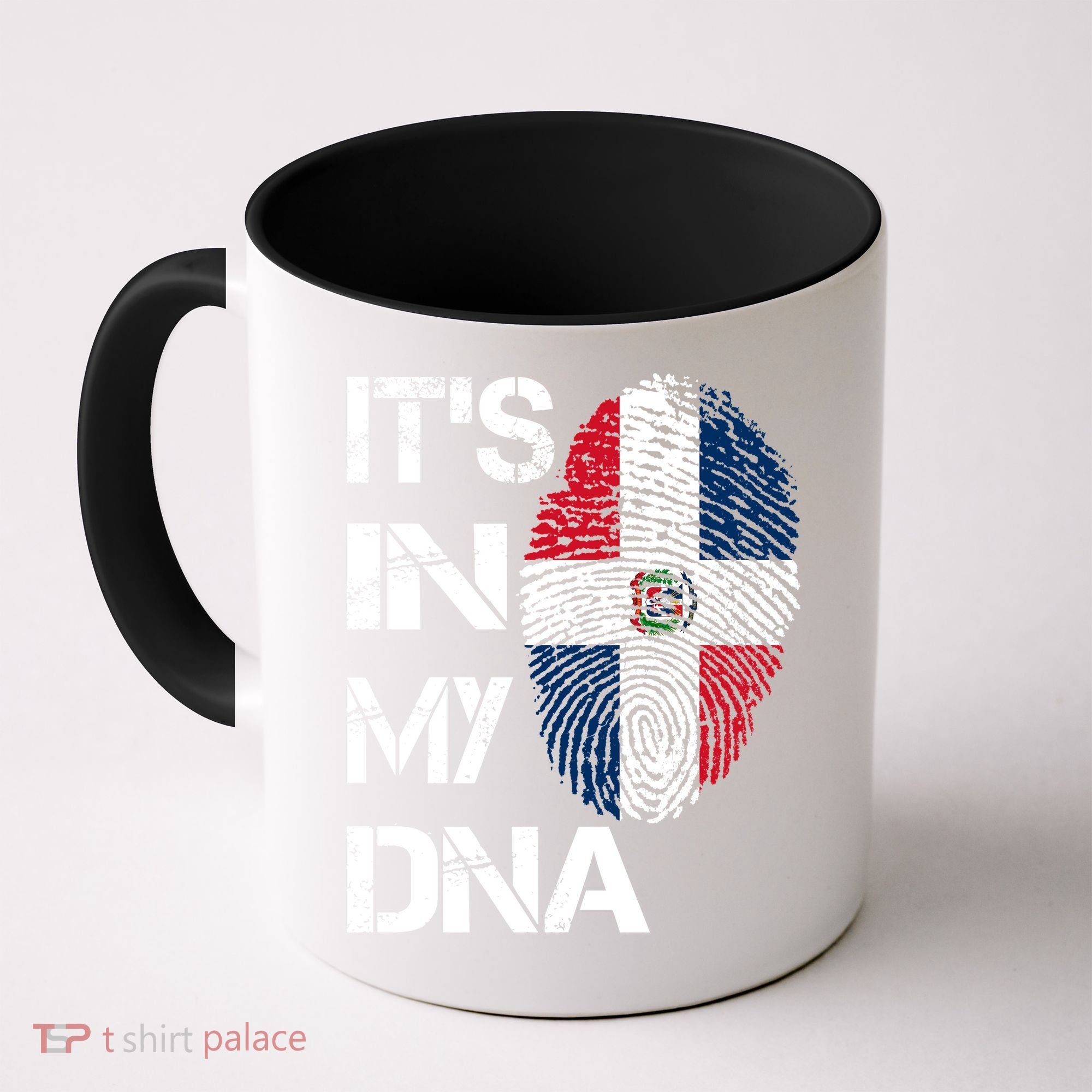 IT'S IN MY DNA Dominican Republic Flag Pride Gift Coffee Mug