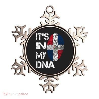 IT'S IN MY DNA Dominican Republic Flag Pride Gift Ornament