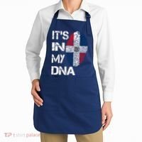 IT'S IN MY DNA Dominican Republic Flag Pride Gift Apron thumb 2