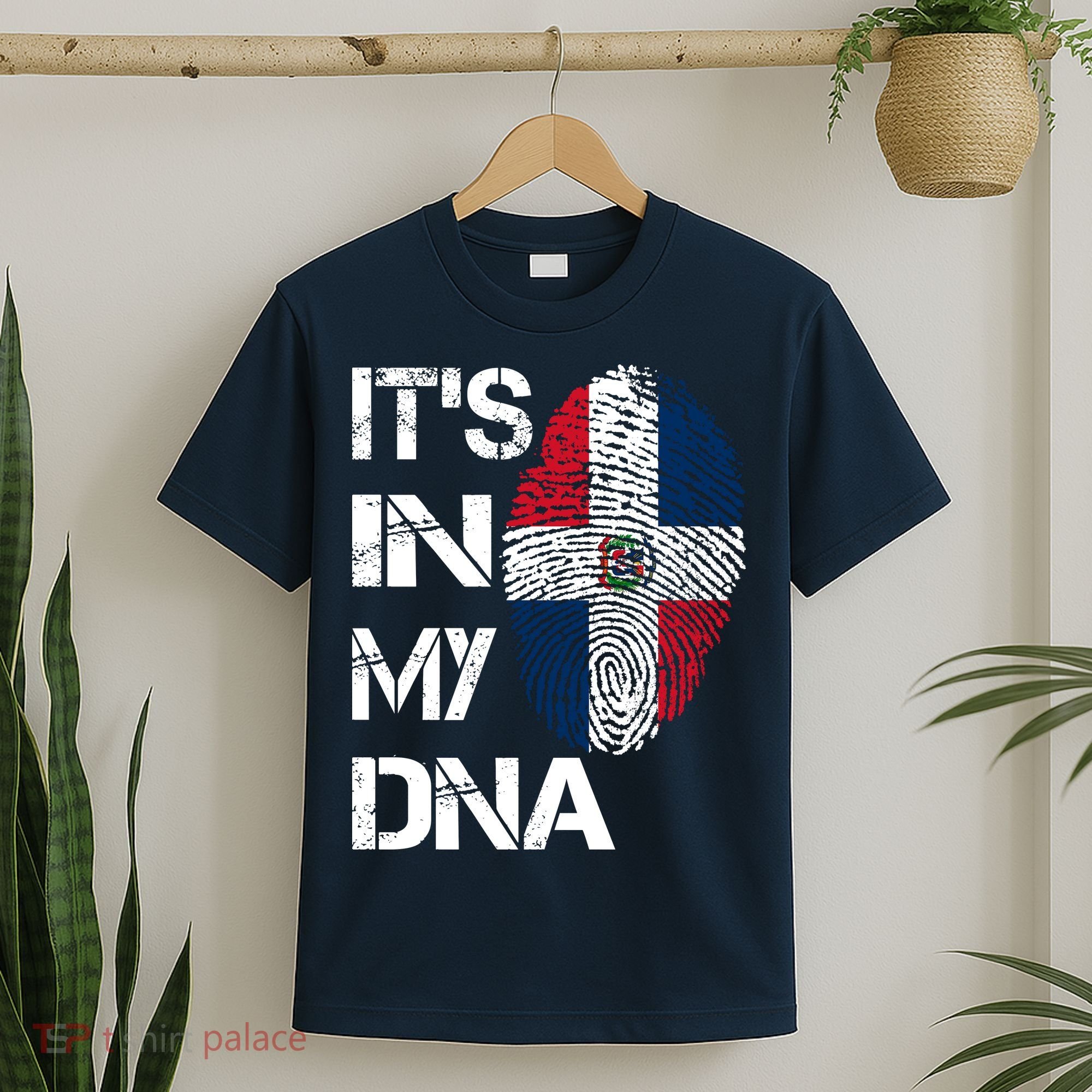 IT'S IN MY DNA Dominican Republic Flag Pride Gift T-Shirt