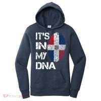 IT'S IN MY DNA Dominican Republic Flag Pride Gift Women's Hoodie thumb 0