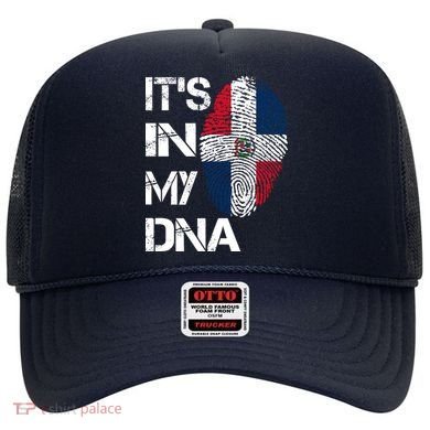 IT'S IN MY DNA Dominican Republic Flag Pride Gift Hat
