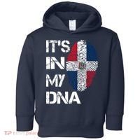 IT'S IN MY DNA Dominican Republic Flag Pride Gift Toddler Hoodie thumb 0