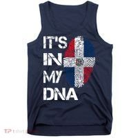 IT'S IN MY DNA Dominican Republic Flag Pride Gift Tank Top thumb 0