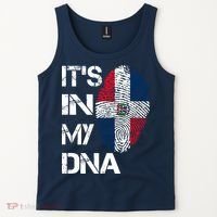 IT'S IN MY DNA Dominican Republic Flag Pride Gift Tank Top thumb 2