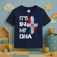 IT'S IN MY DNA Dominican Republic Flag Pride Gift Toddler T-Shirt thumb 3