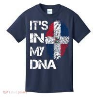IT'S IN MY DNA Dominican Republic Flag Pride Gift Kids T-Shirt thumb 0