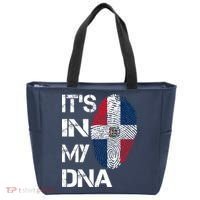 IT'S IN MY DNA Dominican Republic Flag Pride Gift Tote Bag thumb 0