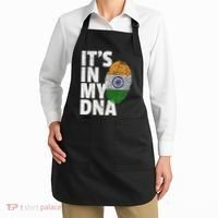 ItS In My Dna India Flag Indian Women Novelty Gift Apron thumb 2