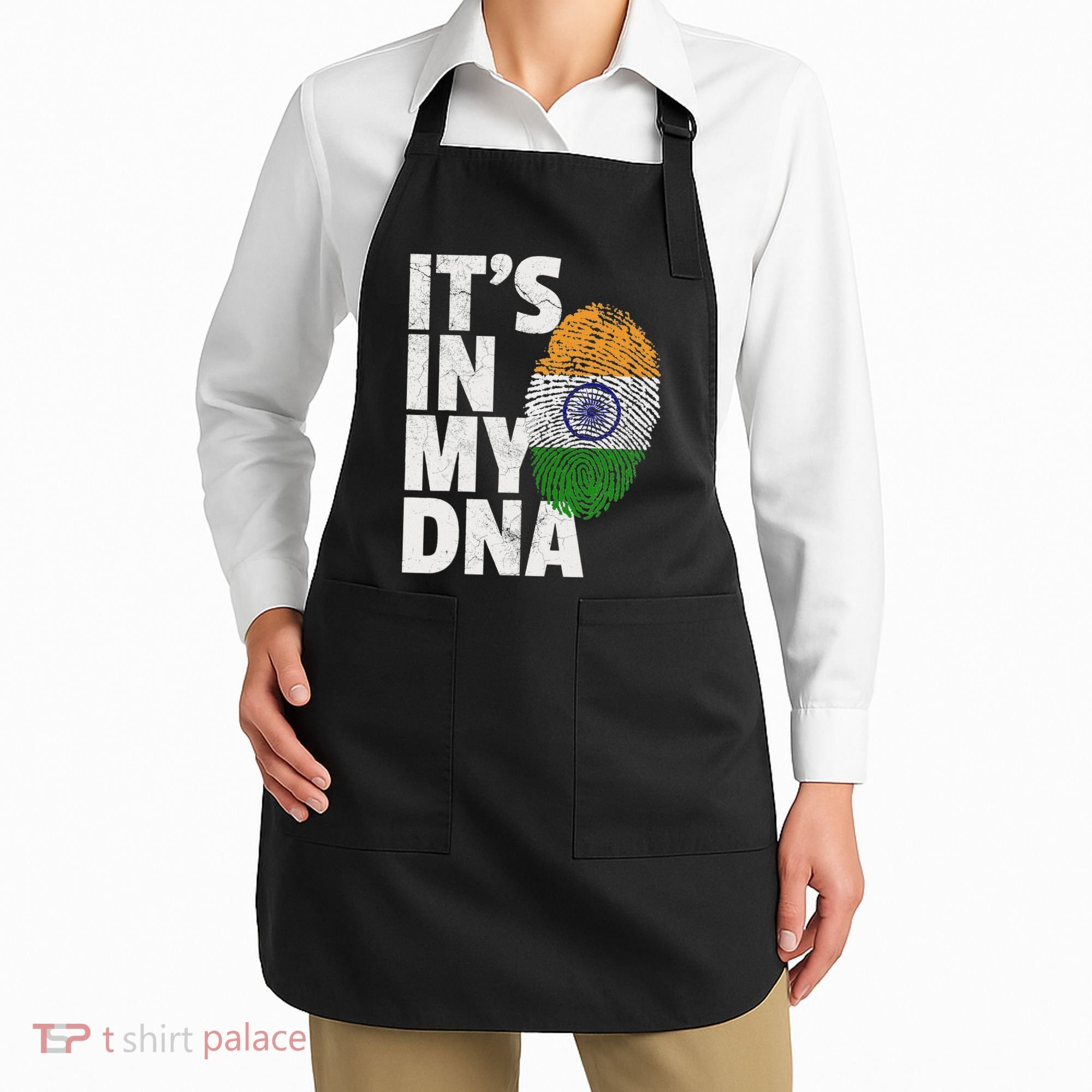 ItS In My Dna India Flag Indian Women Novelty Gift Apron