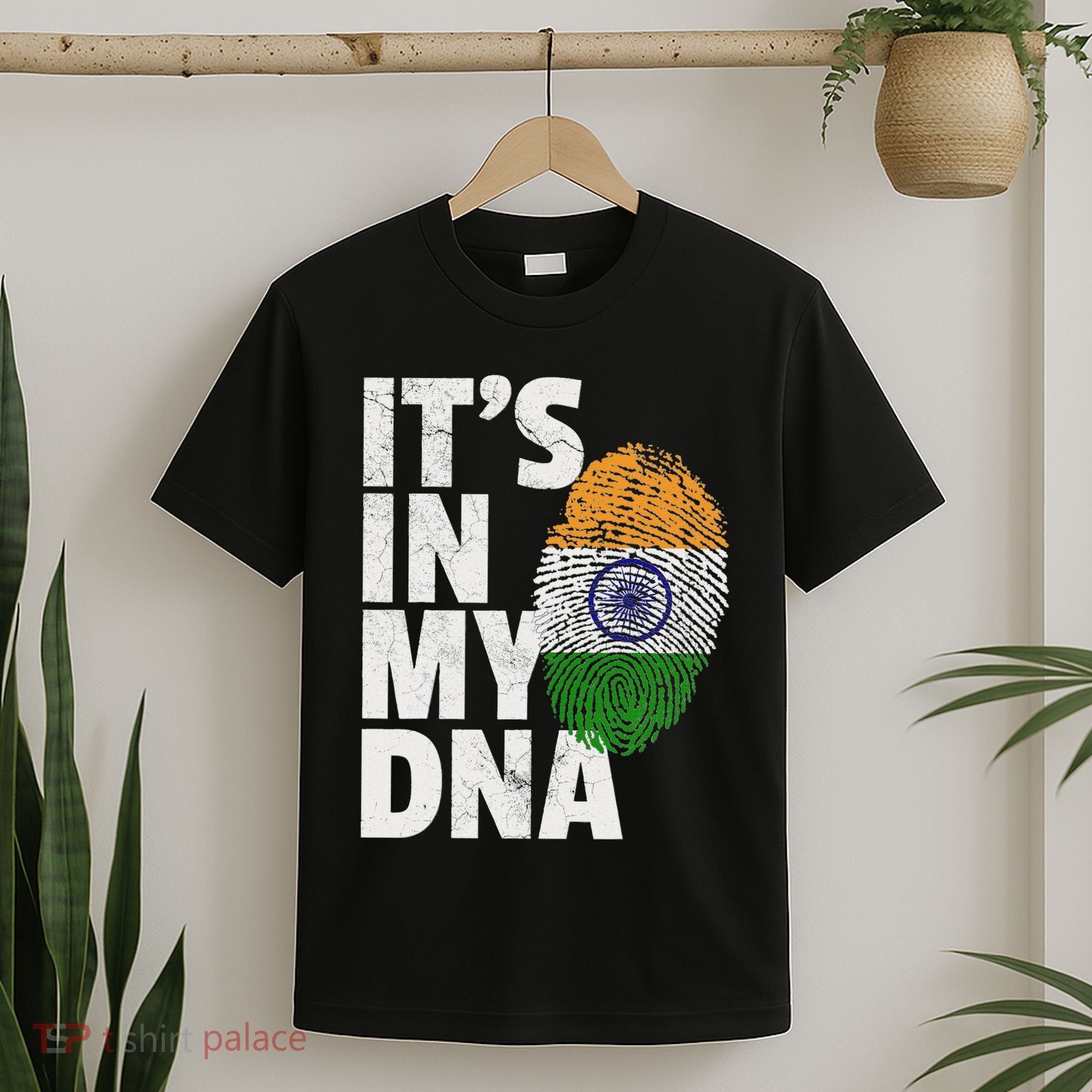 ItS In My Dna India Flag Indian Women Novelty Gift T-Shirt