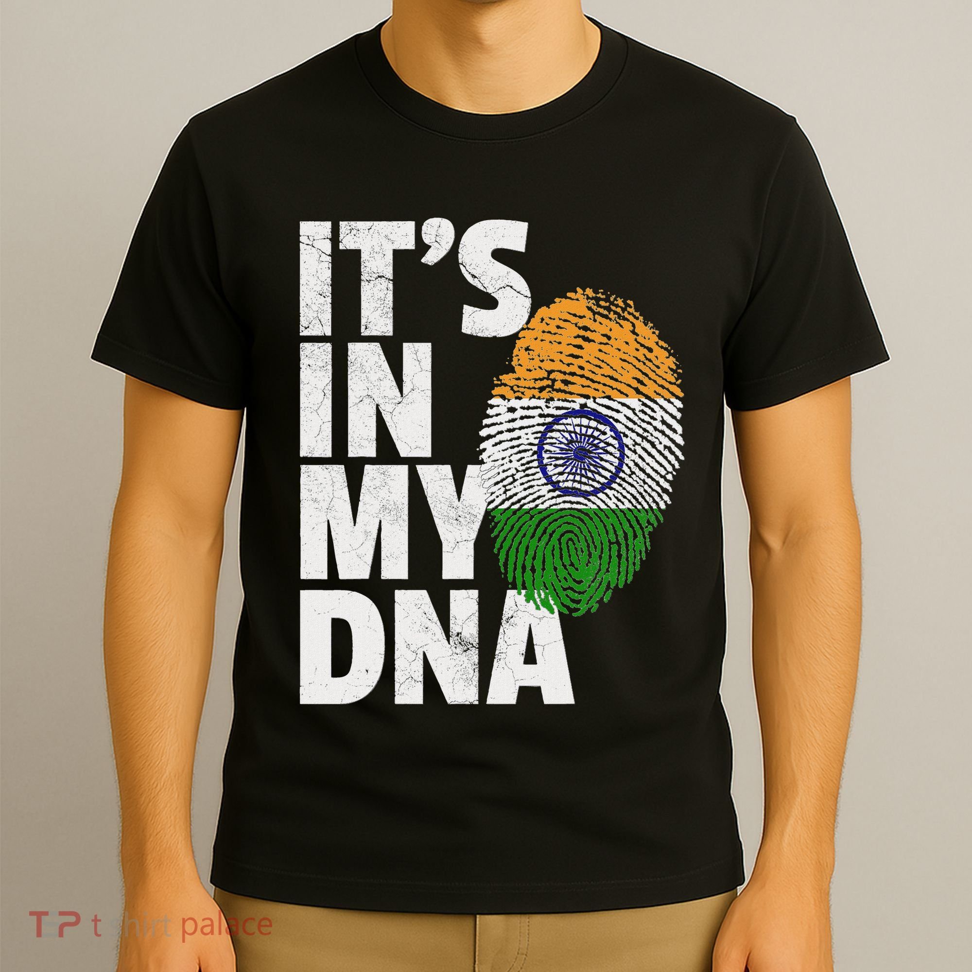 ItS In My Dna India Flag Indian Women Novelty Gift T-Shirt