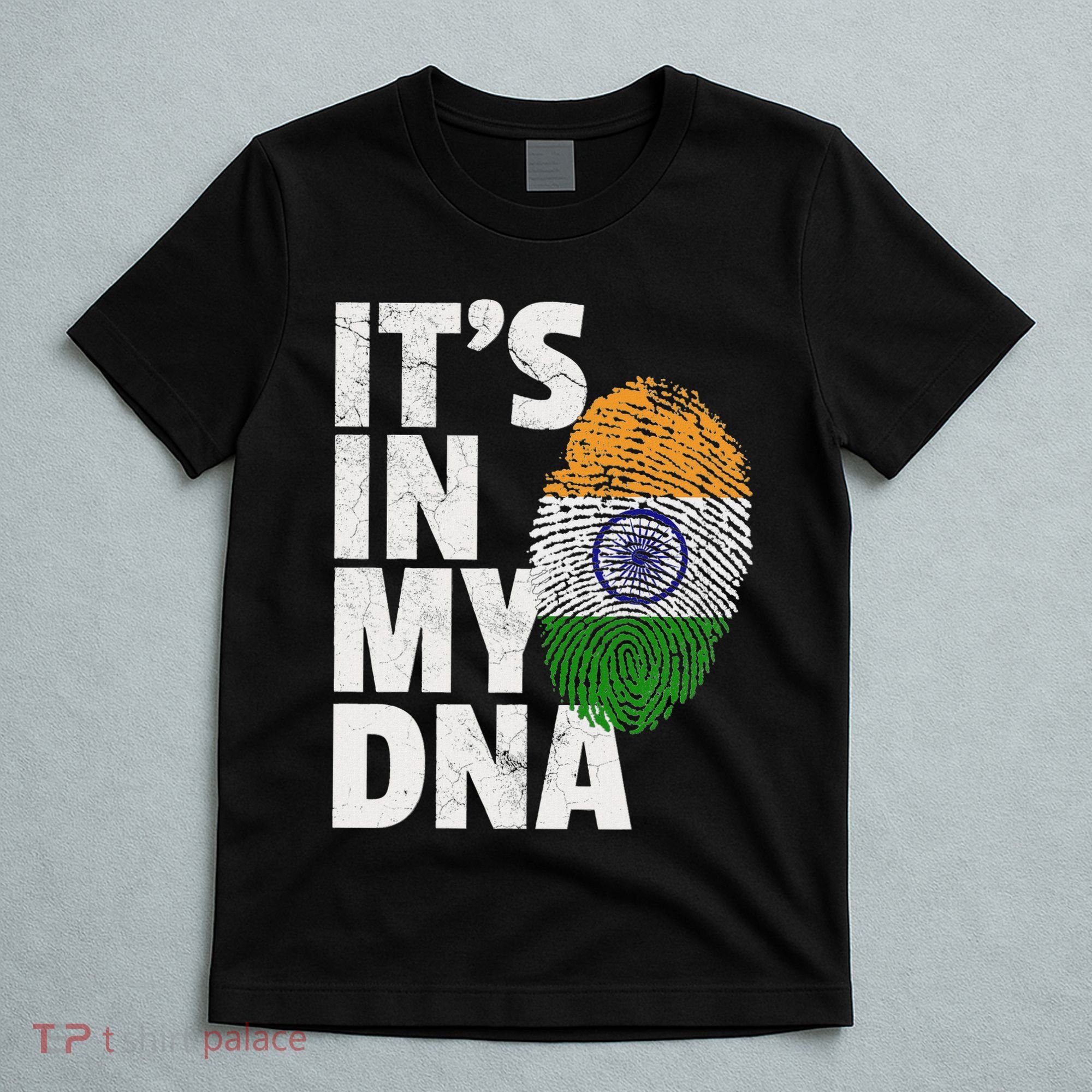 ItS In My Dna India Flag Indian Women Novelty Gift T-Shirt