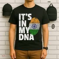 ItS In My Dna India Flag Indian Women Novelty Gift T-Shirt thumb 6