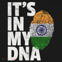 ItS In My Dna India Flag Indian Women Novelty Gift Women's Tank Top thumb 5