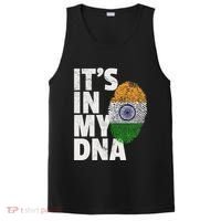ItS In My Dna India Flag Indian Women Novelty Gift PosiCharge Competitor Tank thumb 0