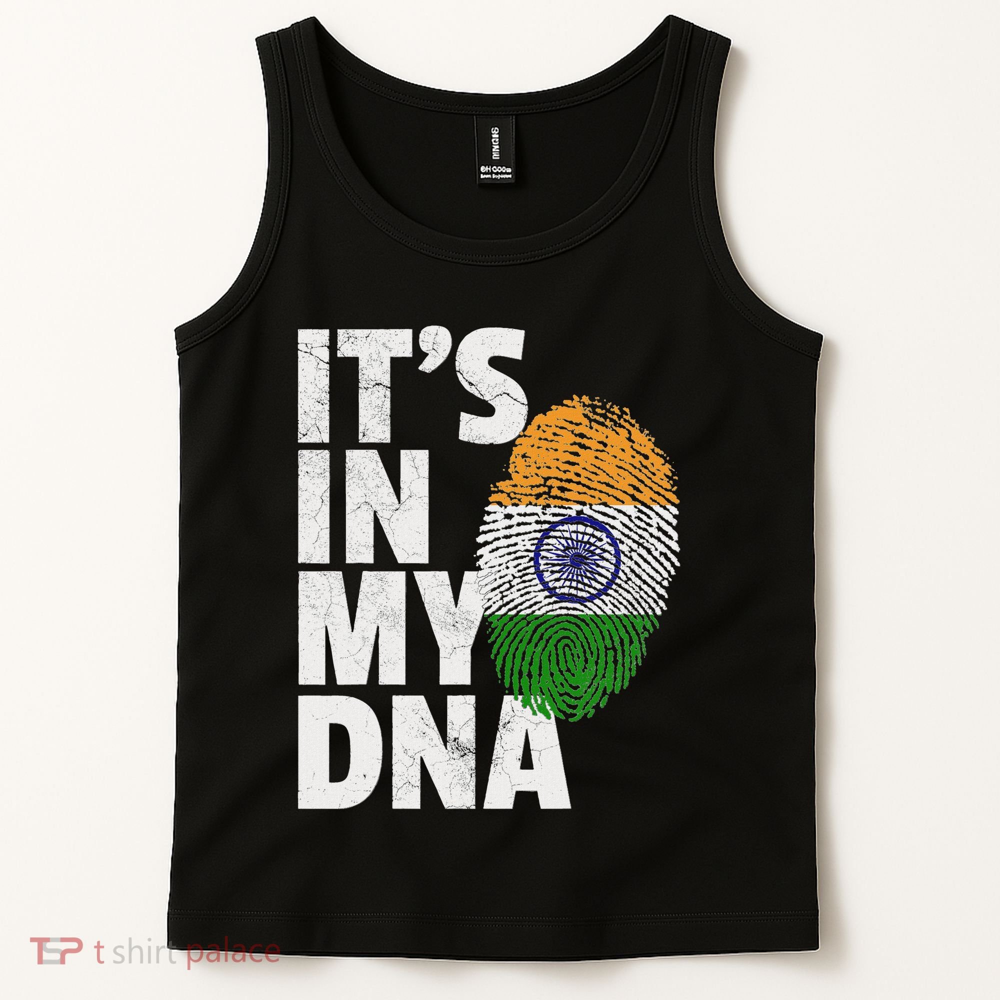 ItS In My Dna India Flag Indian Women Novelty Gift Tank Top
