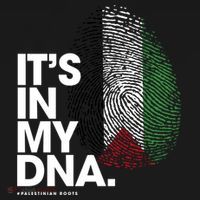 ItS In My Dna Palestine Flag Cool Gift Palestinian Roots Gift Bucket Hat thumb 4