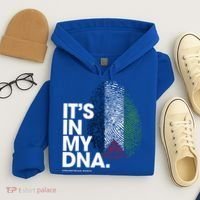 ItS In My Dna Palestine Flag Cool Gift Palestinian Roots Gift Hoodie thumb 4