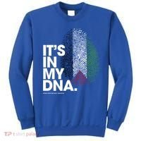 ItS In My Dna Palestine Flag Cool Gift Palestinian Roots Gift Sweatshirt thumb 0