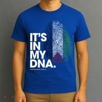 ItS In My Dna Palestine Flag Cool Gift Palestinian Roots Gift T-Shirt thumb 3