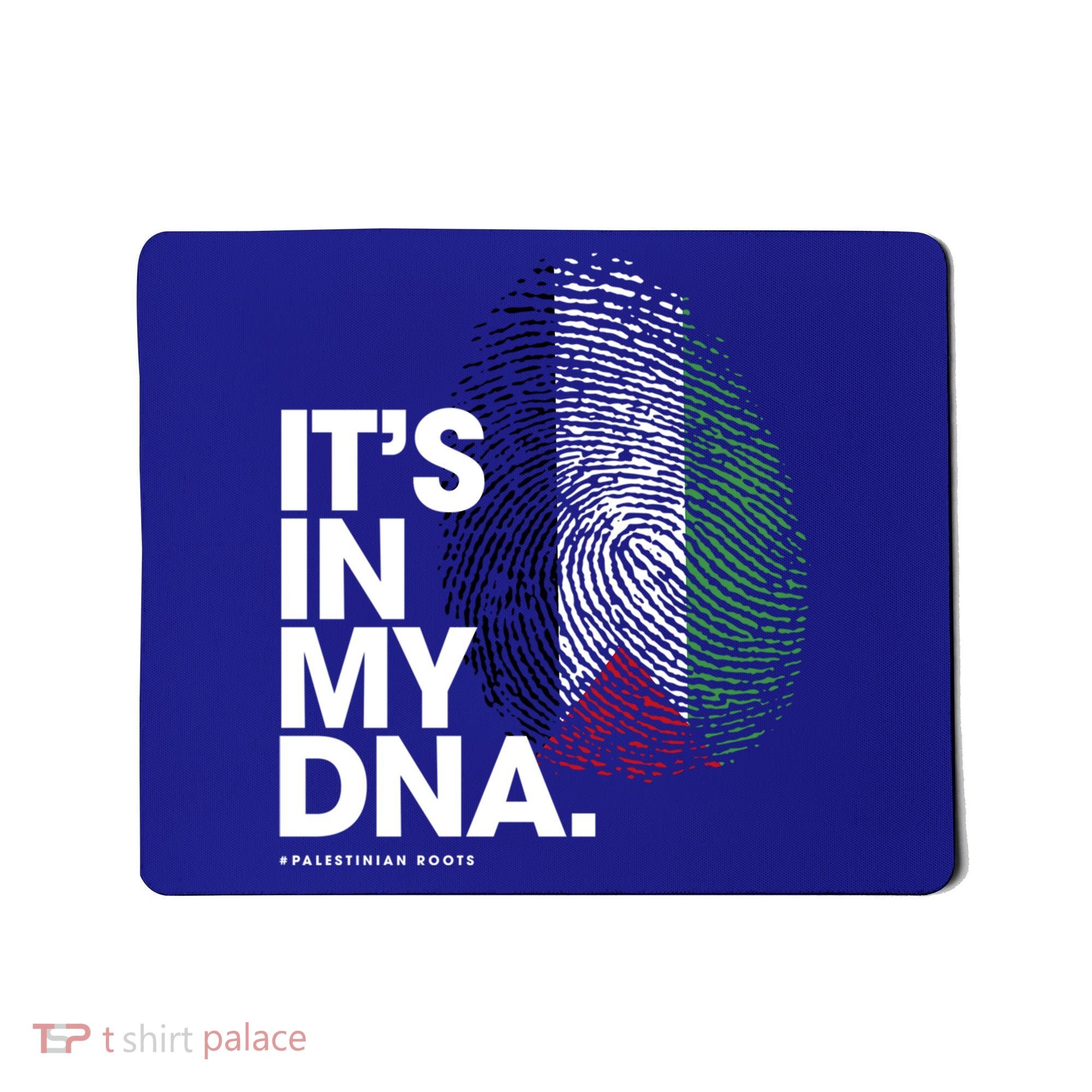 ItS In My Dna Palestine Flag Cool Gift Palestinian Roots Gift Mousepad