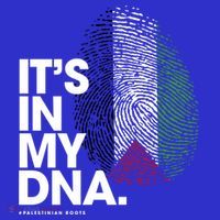 ItS In My Dna Palestine Flag Cool Gift Palestinian Roots Gift Baby Bodysuit thumb 2