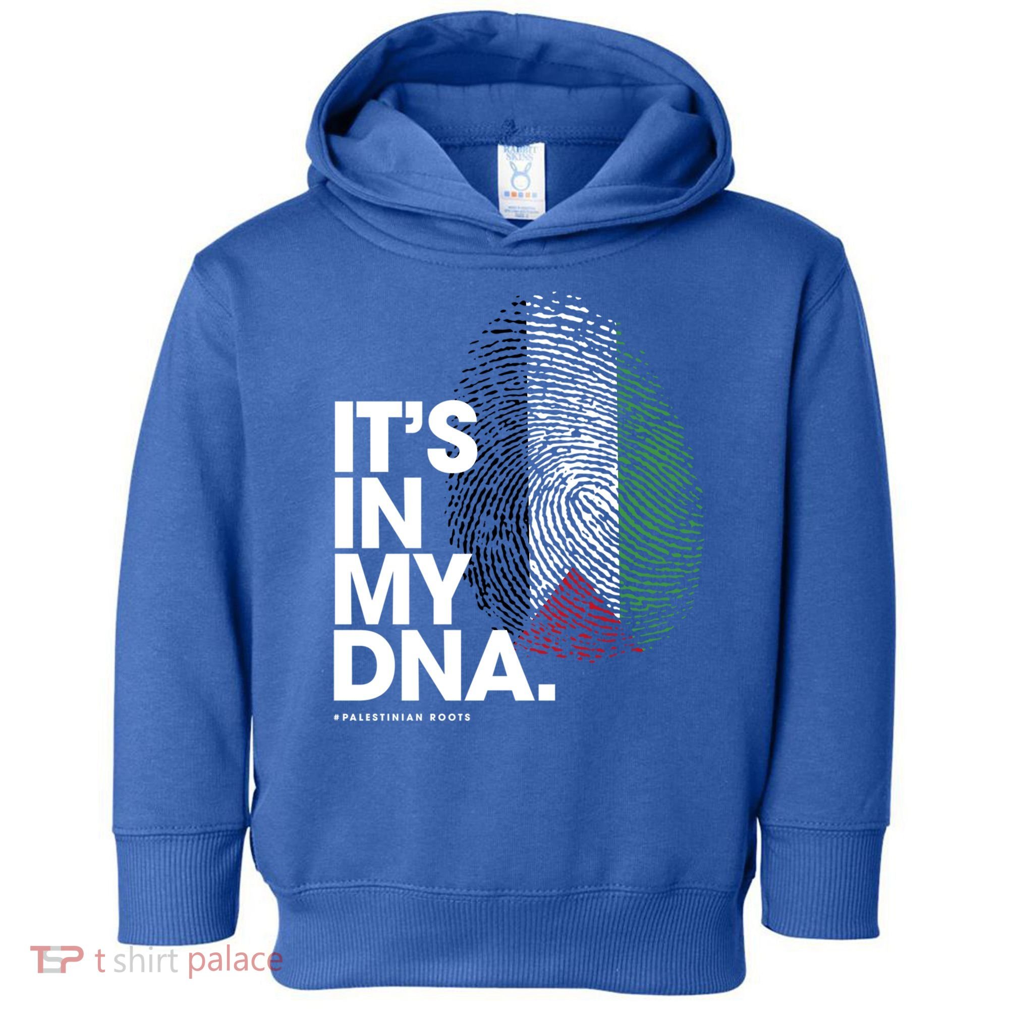ItS In My Dna Palestine Flag Cool Gift Palestinian Roots Gift Toddler Hoodie